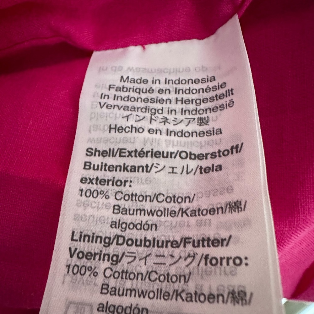 J. Crew Factory Cotton Scalloped Hem/Neckline A-Line Sheath Midi Dress Pink 14 - Picture 10 of 14